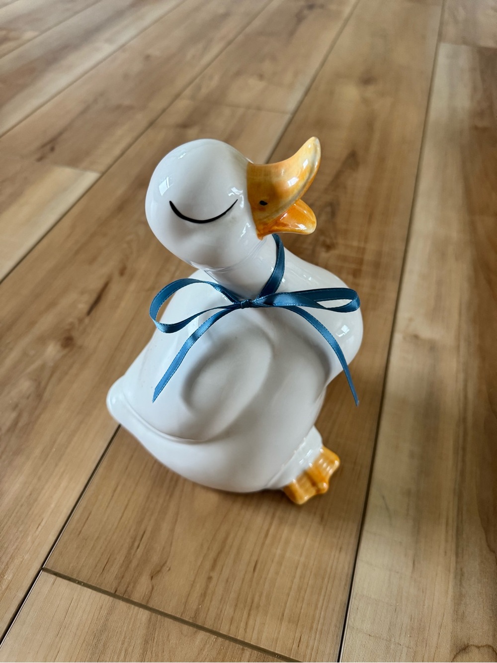 Vintage 1980’s Ceramic Duck Figurine